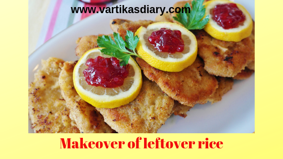 Let's do a makeover of leftover rice