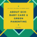 Book Review of Eco-Baby Care and Green Parenting
