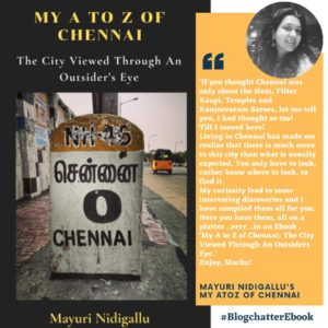 Book Review of My A TO Z of Chennai: The City Viewed Through An Outsiders Eye By Mayuri Nidigallu